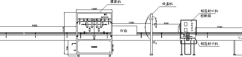 食用油灌裝生產線